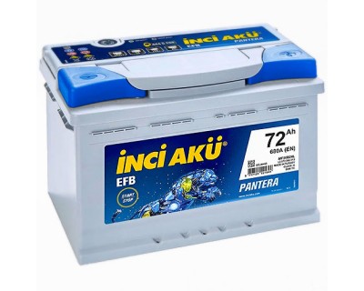 Inci Aku EFB Start-Stop 6 CT-72Ah-680Aen (0) R+ - фото 1